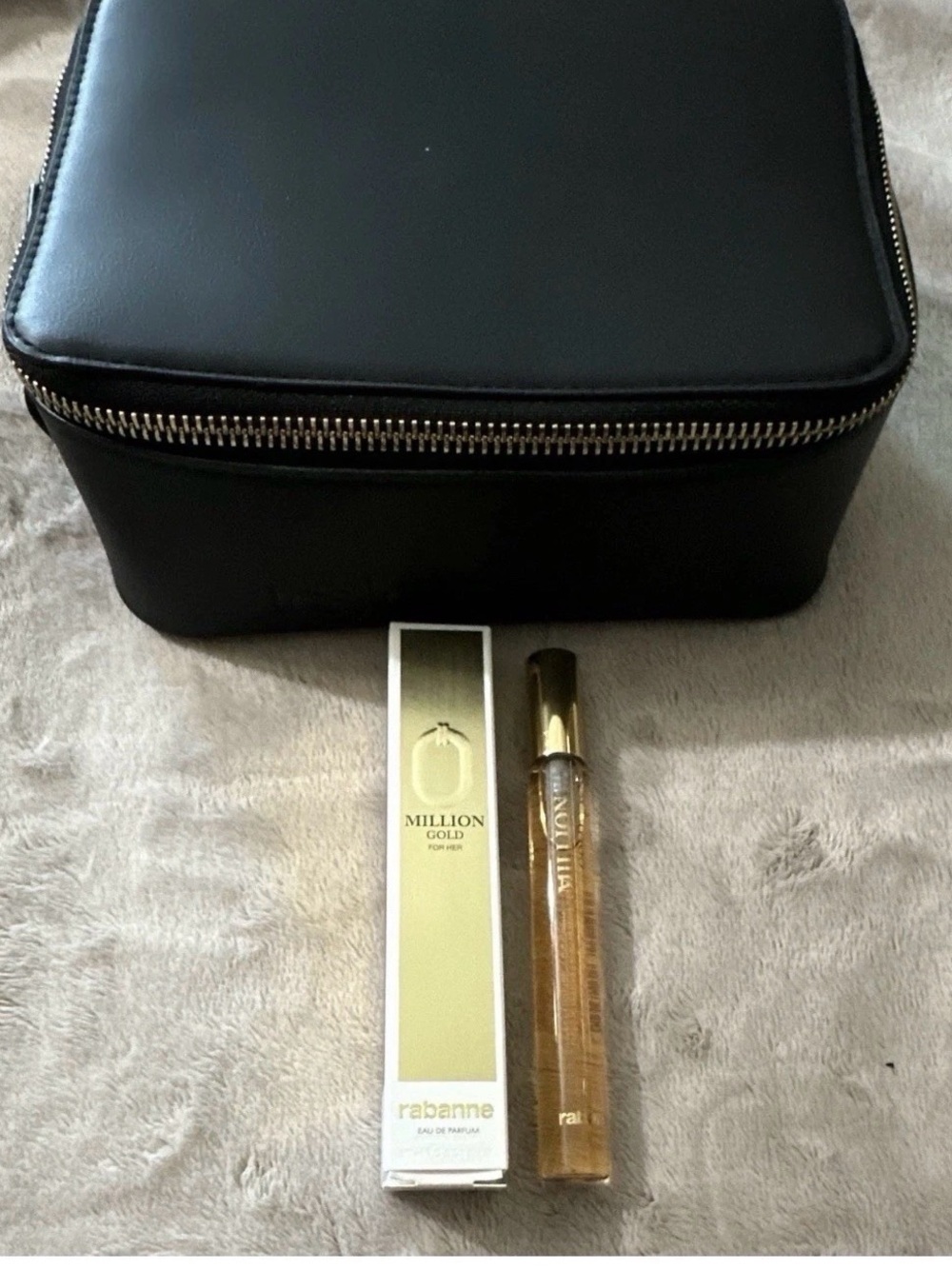 Black Rabanne Vanity Case🖤 with Added Bonus